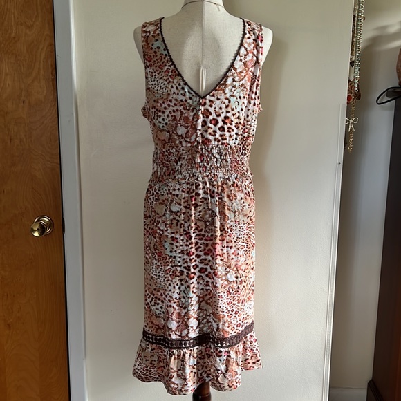 Sofía Jeans by Sofia Vergara stretchy sexy animal print dress - Picture 5 of 9